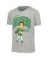 ფოტო #2 პროდუქტის Big Boys Aaron Rodgers Heather Gray New York Jets Caricature T-shirt