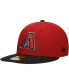 ფოტო #4 პროდუქტის Men's Red Arizona Diamondbacks Jackie Robinson Day Side Patch 59FIFTY Fitted Hat