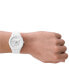 Men's Rafael Chronograph White Silicone Watch 44mm