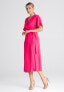 Фото #3 товара Платье макси Kimono M959 Розовое от Figl