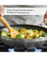Фото #2 товара 3-Ply Base Stainless Steel 9.5" Nonstick Induction Frying Pan