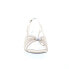 Фото #2 товара David Tate Cheer Womens Beige Extra Wide Canvas Hook & Loop Strap Heels Shoes 10