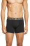 Фото #1 товара Versace 274761 Men 2-Pack Greca Border Boxers, Size 4 in Black