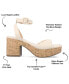 ფოტო #8 პროდუქტის Women's Eianna Platform Sandals