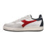 Фото #3 товара Diadora B.Elite H Leather Dirty Lace Up Mens White Sneakers Casual Shoes 174751