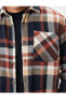 Фото #5 товара Oduncu Gömleği Cep Detaylı Klasik Yaka Düğmeli Uzun Kollu