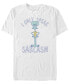 Фото #1 товара Men's Sarcasm Only Short Sleeve Crew T-shirt