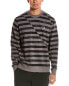 Adidas Printed Crewneck Pullover Men's Grey M