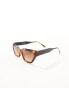 Фото #3 товара Jeepers Peepers cat eye sunglasses in tortoiseshell