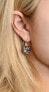 Фото #2 товара Elegant bronze Rocks Chocolate earrings