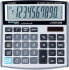 Фото #1 товара Kalkulator Donau Kalkulator biurowy DONAU TECH, 10-cyfr. wyświetlacz, wym. 136x134x28 mm, srebrny