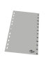Фото #4 товара Durable 6514 - Months tab index - Polypropylene (PP) - Grey - Portrait - A4 - 230 mm