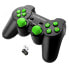 Фото #1 товара Беспроводный игровой пульт Esperanza Gladiator GX600 USB 2.0 Чёрный Зеленый PC PlayStation 3
