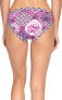 Фото #2 товара Tommy Bahama Women's 236879 Banded Bottom Wild Orchid Pink Swimwear Size XL
