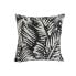 Cushion Home ESPRIT White Black Printed 45 x 15 x 45 cm