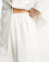 Фото #3 товара Vero Moda relaxed wide leg trouser co-ord in white