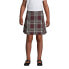 Фото #6 товара Big Girls School Uniform Slim Side Pleat Plaid Skort Above the Knee