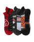 Фото #1 товара Men's 3-Pack of Adult Ankle Socks - Unleash Your Inner Ninja!