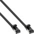 Фото #1 товара InLine Patch cable flat - U/FTP - Cat.8.1 - TPE halogen-free - black - 3m