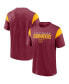 ფოტო #2 პროდუქტის Men's Burgundy Washington Commanders Home Stretch Team T-shirt