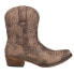 Фото #1 товара Roper Riley Scroll Embroidered Snip Toe Cowboy Womens Brown Casual Boots 09-021