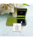 Фото #4 товара LuvMyJewelry gemini Twin Design Sterling Silver Moonstone Diamond Tag Pendant Necklace