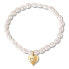 Фото #1 товара Браслет JwL Luxury Pearls, "Heart Joy"
