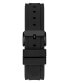 Фото #5 товара Guess Herren Armbanduhr CONNOISSEUR 42 mm Armband Silikon GW0335G1