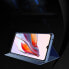 Фото #2 товара Błyszczące etui z klapką do Xiaomi Redmi 11A / Poco C55 / Redmi 12C Clear View Case czarny