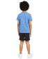 ფოტო #2 პროდუქტის Little Boys Logo Graphic T-Shirt & Shorts, 2 Piece Set