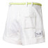 Фото #3 товара Puma Shorts X Liu Wen Womens White Casual Athletic Bottoms 599014-02