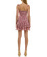 Фото #3 товара Платье Trixxi с принтом и оборками, с запахом и силуэтом "фит и флэр"