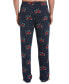 Фото #2 товара Men's Deluxe Touch Knit Printed Pajama Pant