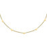 T-Logo Fashion Gold Plated Necklace for Women TJAXC63