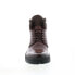 Фото #4 товара Bruno Magli Val VAL2 Mens Brown Leather Lace Up Casual Dress Boots