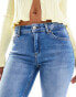 Фото #5 товара ONLY Blush straight leg jeans in mid wash blue