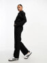 Фото #7 товара Miss Selfridge denim boiler suit in black wash