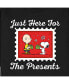 ფოტო #3 პროდუქტის Men's Peanuts Holidays Crew-neck Fleece T-shirt