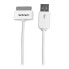 Фото #2 товара StarTech.com 1m (3 ft) Apple 30-pin Dock Connector to USB Cable for iPhone / iPod / iPad with Stepped Connector - White - USB A - Apple 30-pin - 1 m - Male - Male