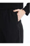 LCW Grace Beli Lastikli Düz Geniş Paça Kadın Pantolon