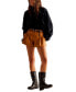 ფოტო #1 პროდუქტის Women's Free Reign Faux-Leather Shorts