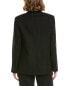 Vince Single-Breasted Wool-Blend Blazer Women's Black 2