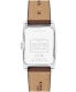 ფოტო #3 პროდუქტის Women's Reese Saddle Leather Watch 24mm