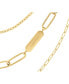 ფოტო #5 პროდუქტის Unisex Stainless Steel Chain Necklace Gift Set, 3 Piece