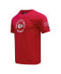 Фото #3 товара Men's Red Kansas City Chiefs Hybrid T-Shirt