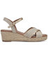 Фото #9 товара Women's Leahh Strappy Espadrille Wedge Sandals, Created for Macy's