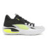Фото #1 товара Puma Court Rider I Basketball Mens Black, White Sneakers Athletic Shoes 195634-