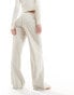 Stradivarius pull on casual trouser in beige