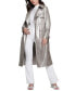 Фото #3 товара Пальто Guess женское Adele с металлическим поясом двубортное