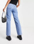 Фото #4 товара Reclaimed Vintage 90's high waisted slim leg jean in antique wash